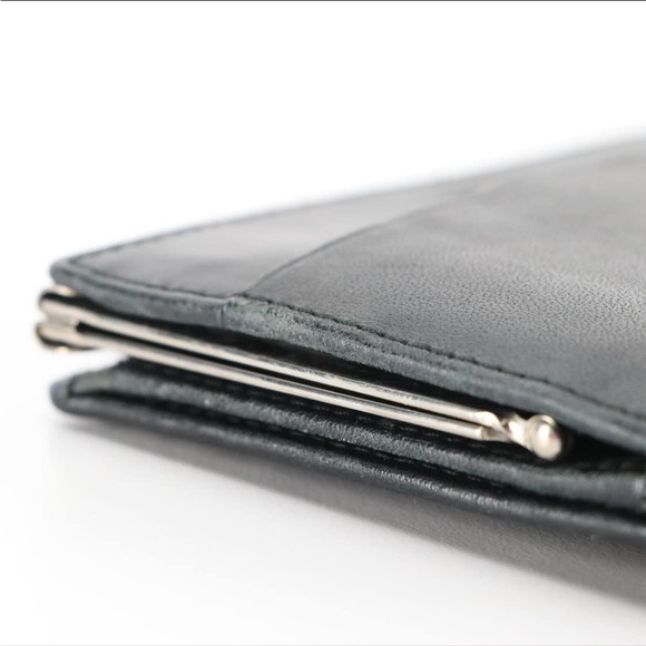 Christian Dior Compact Kisslock Wallet in Oblique Monogram Canvas and Leather - Picture 5 of 8